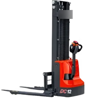 electric pallet stacker